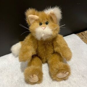 Vintage 1993 TY Plush Cat Kitten Pouncer